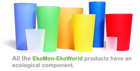 Vasos Ekomon | Vasos ecologicos | Vasos reutilizables | Vasos de plastico |  Vasos para  fiestas 
